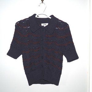 COPY - COS Collared Short Sleeve Knit Shirt